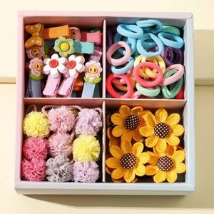 74 piece girls hair accessories
